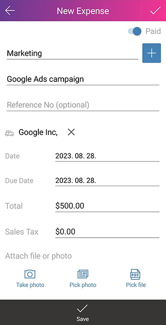 invoices